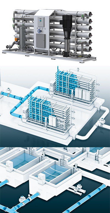 تولید کننده دستگاه های تصفیه آب صنعتی سیستم RO